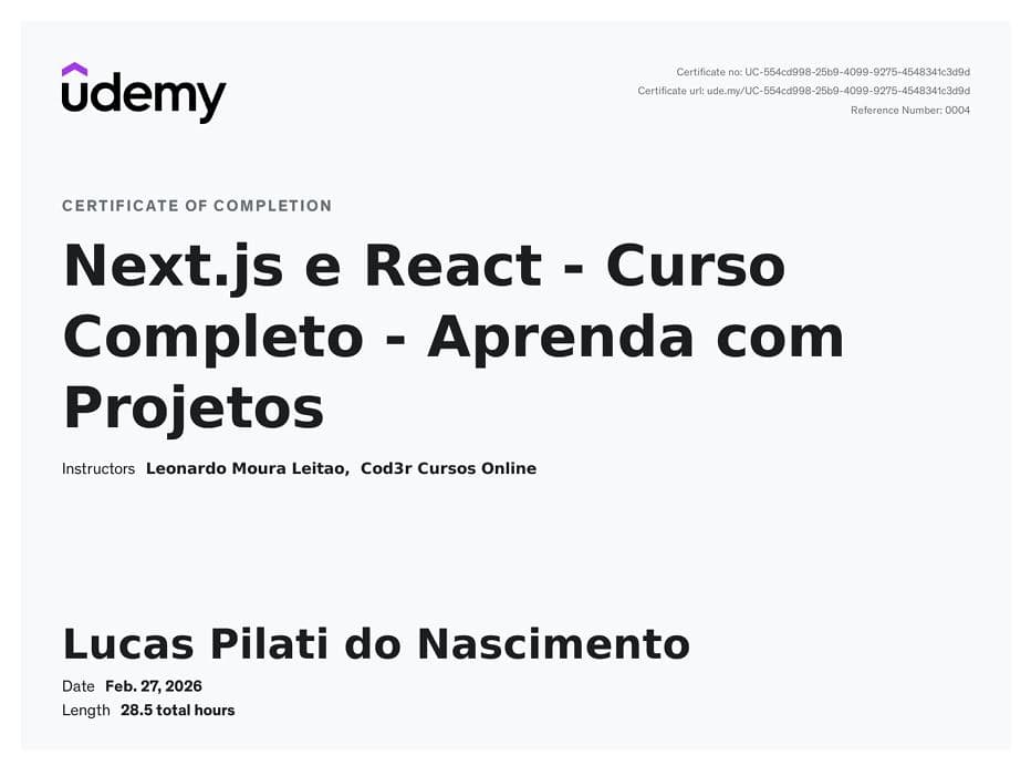 Next.js and React